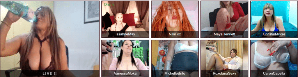Baise en direct Lesbiennes
